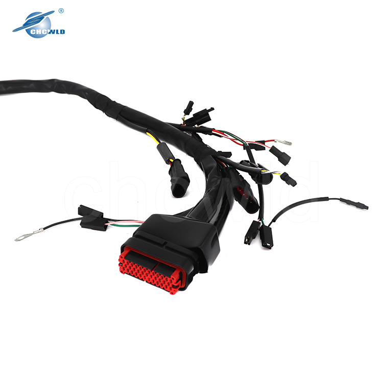 16 pin Electric Motorcycle Wiring Harness Loom from China manufacturer