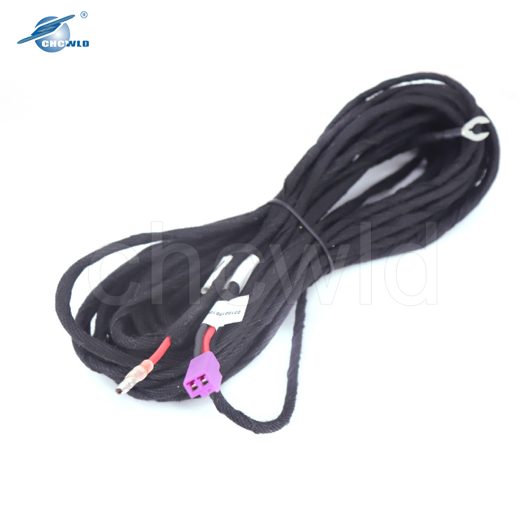 Customized 2 Pin Electric Tailgate Automobile Wire Harness from China manufacturer Guangzhou