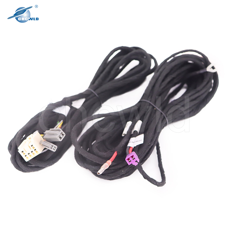 Customized 2 Pin Electric Tailgate Automobile Wire Harness from China