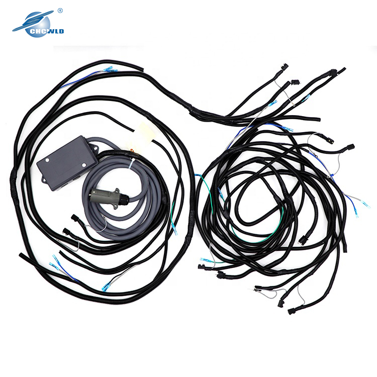7 Way Round Trailer Wiring Harness Kit from China manufacturer